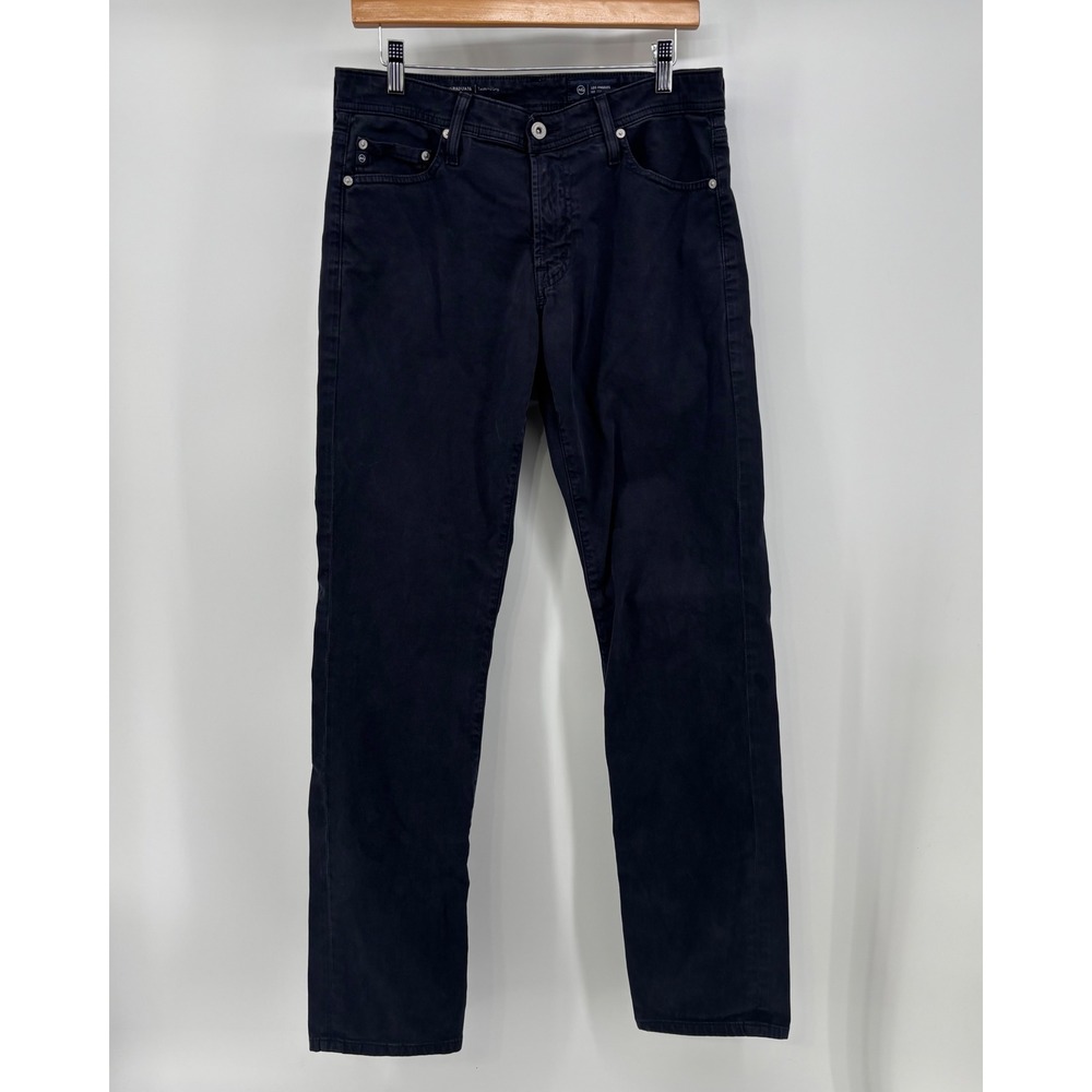 AG Adriano Goldschmied Graduate Pants Men's 30x32 Navy Tailored Leg Stretch